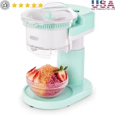 Versatile Shaved Ice Maker Slushie Machine Snow Cones Cocktails Mocktails New