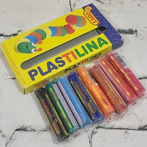 Jovi Plastilina Modeling Clay 8 Sealed Colors Crafting Sculpting