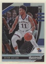 2020-21 Panini Prizm Draft Picks Silver Prizm Devon Dotson #72 0a3