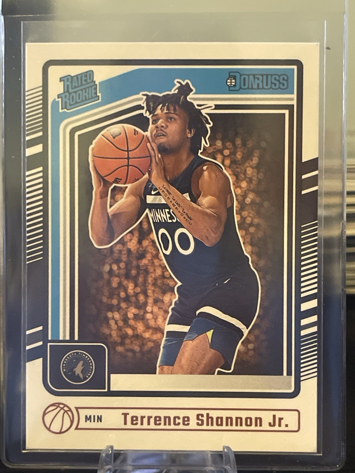 2024-25 Panini Donruss Basketball Terrence Shannon Jr.-#226 RC Rated Rookie. MIN
