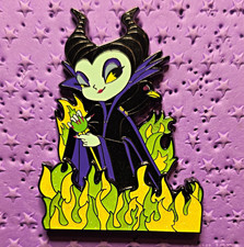 Disney Maleficent Glow in the Dark Single Pin - Fantasy Disney Villains