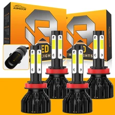 For Chevy Silverado 2024 2025 2026 Led Headlight Conversion Bulbs High Low Combo