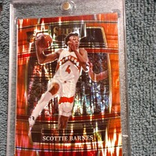 2021-22 Panini Select Scottie Barnes Rookie Raptors #74 Concourse Prizm