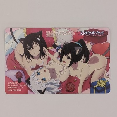 Strike the Blood Himeragi Nagisa Kanon SILVER LINK Telephone Card 2014