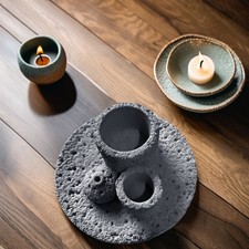 Earthys Cement Ashes Catchers Burners Holder Meditations Ritual Accessories