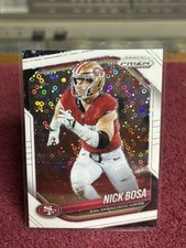 2025 Panini Prizm - Nick Bosa #219 White Disco Prizm