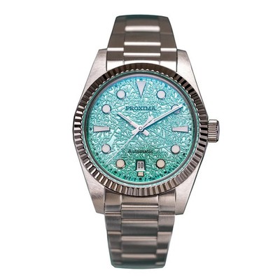 Proxima PX1700 39mm Men's Automatic Watch Ice Flower Dial Sapphire Crystal