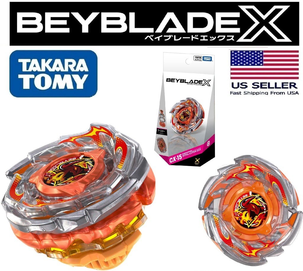 BEYBLADE X TAKARA TOMY CX-15 Booster Raguna Rage FE4-55Y US Seller