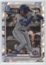 2020 Bowman Chrome Prospects Atomic Refractor Ronny Mauricio #BCP-28 11s9