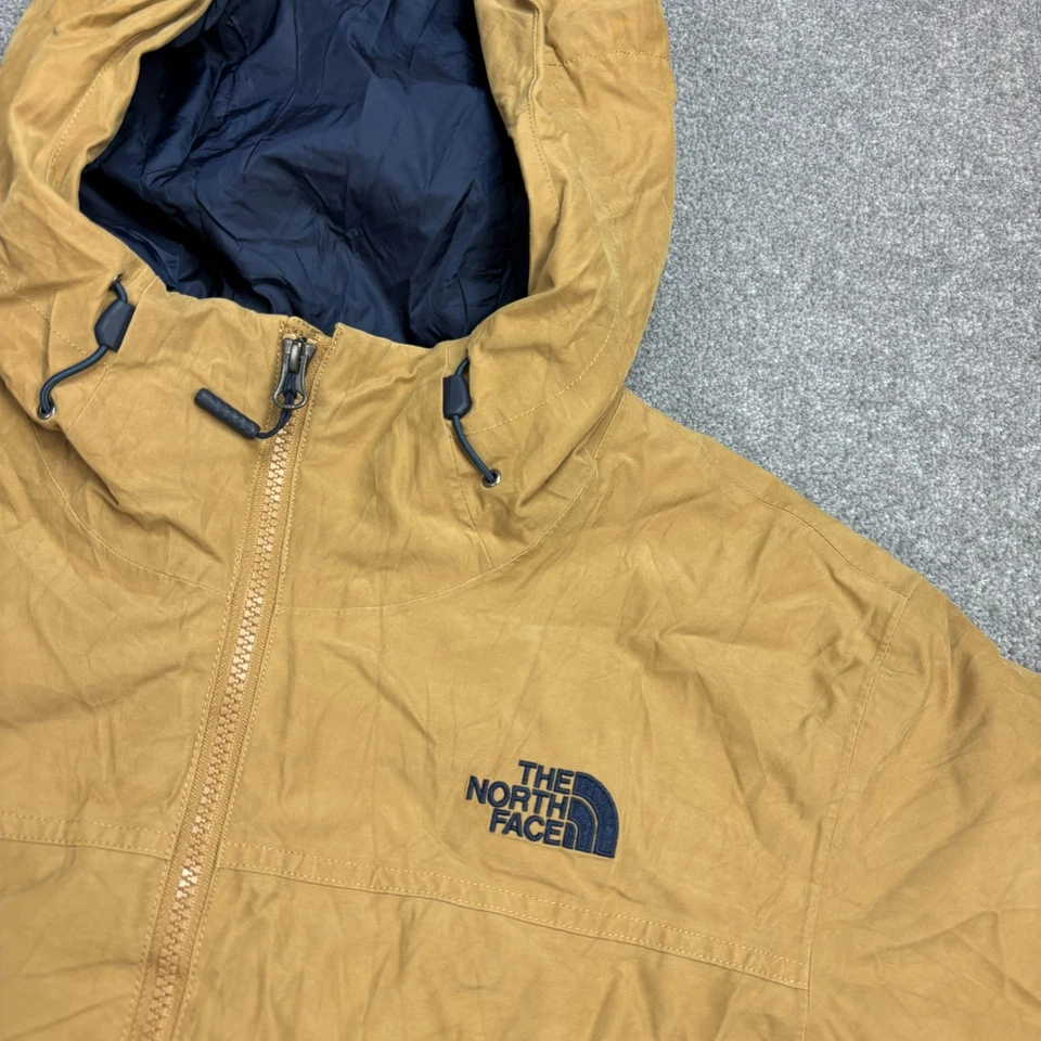 North Face Jacket Adult Large Brown 3-In-1 Insulated Bomber Hood Rain Coat Men* - Image 3 of 4