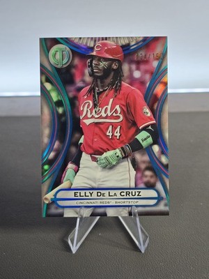 2025 Topps Tribute - Elly De La Cruz #57 Blue /150