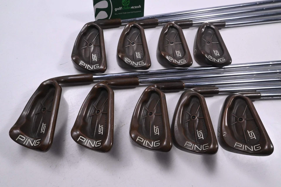 Ping ISI BeCu Irons / 3-PW+SW / Black Dot / Stiff Flex Cushin JZ Red - Image 2 of 4