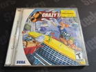1999 Crazy Taxi Sega Dreamcast Video Game Complete w/ Manual CIB