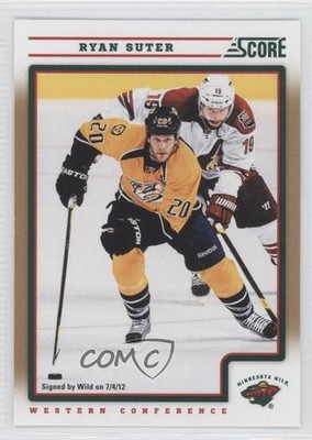 2012-13 Score Gold Rush Ryan Suter #247 2l0
