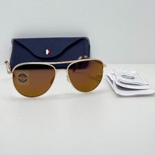 Vuarnet Sunglasses VL1813 0002 Pure Brown Purple Flashed France W/ Case