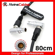 UK Stock LCD EVF Cable for Red Epic Scarlet Camera 16 Pin Right Angle Male 80cm