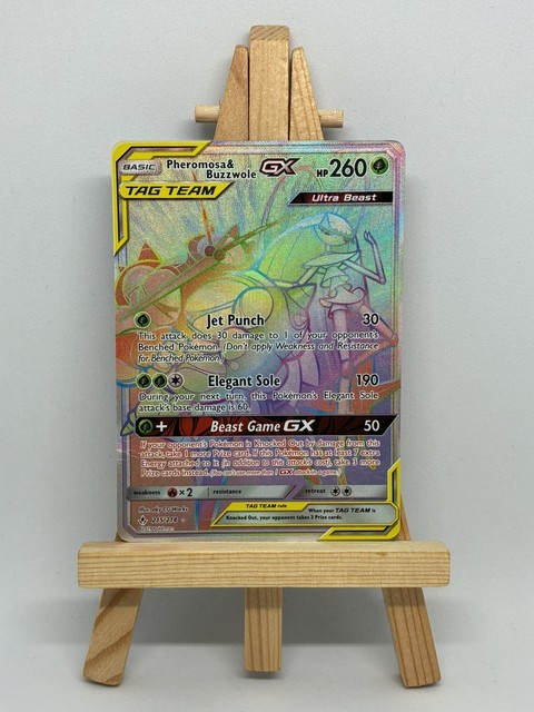 Pheromosa & Buzzwole GX #215 (Unbroken Bonds (2019))