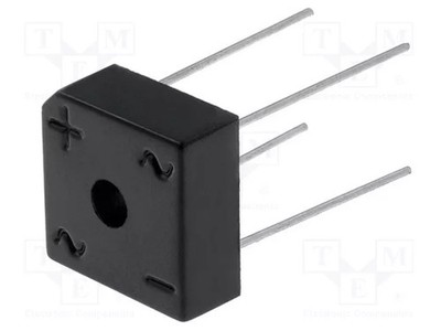 Brückengleichrichter: einphasig Urmax: 800V Ifsm: 150A If: 6A