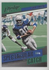 2017 Panini Prestige Spectacular Catch Steve Largent #15 HOF 1s8