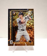 2025 Topps Gilded Collection Jace Jung Gold Mini Diamond Refractor 36/50 #170 RC