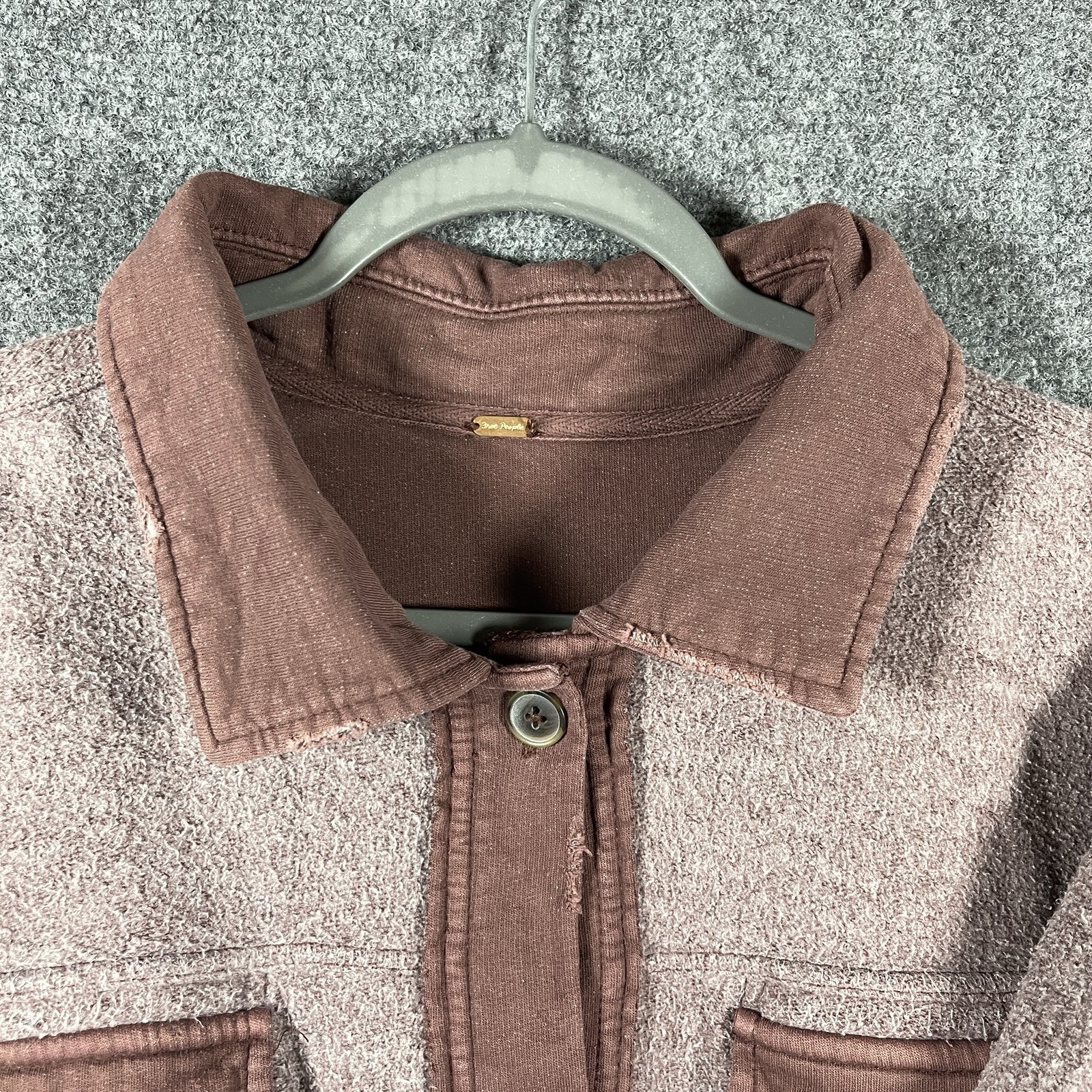 Free People Ruby Oversized Button Up Distressed S… - image 5