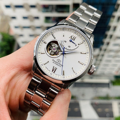 Orient Star Automatic Silver Dial Sapphire Crystal Men's Watch RE-AT0003S