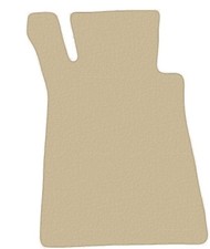 Velour FAHRER Fußmatten für Mercedes SL R107 cabrio 1971-1989, Beige x14 Rand
