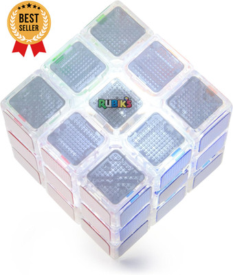 Rubik s Pulse Cube Light-Up Brain Teaser Puzzle Game Fidget Toy for Kids Age 8+