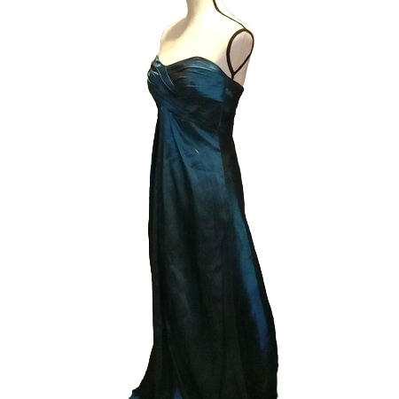 B9 Dress Women's Size 8 Emerald Green Sleeveless Evening Prom Formal Gown