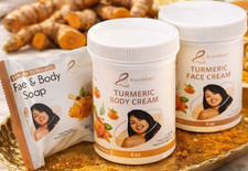 Byenblan Turmeric Face Cream, Body Cream & Fa...