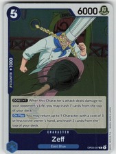 zeff one piece card game - OP03-047 - PSA 10 - Alt Art Japanese - OP03 - an uncommon card from the Legacy of the Master set. One Piece Card Game [OP03-047]