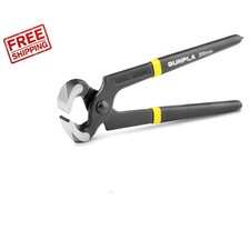 Precision 8 Inch Wire Cutting Pliers - Heavy-Duty Nail Puller with Superior Grip