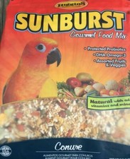 Higgins Sunburst Conure caique gourmet blend seed mix bird food 25lb