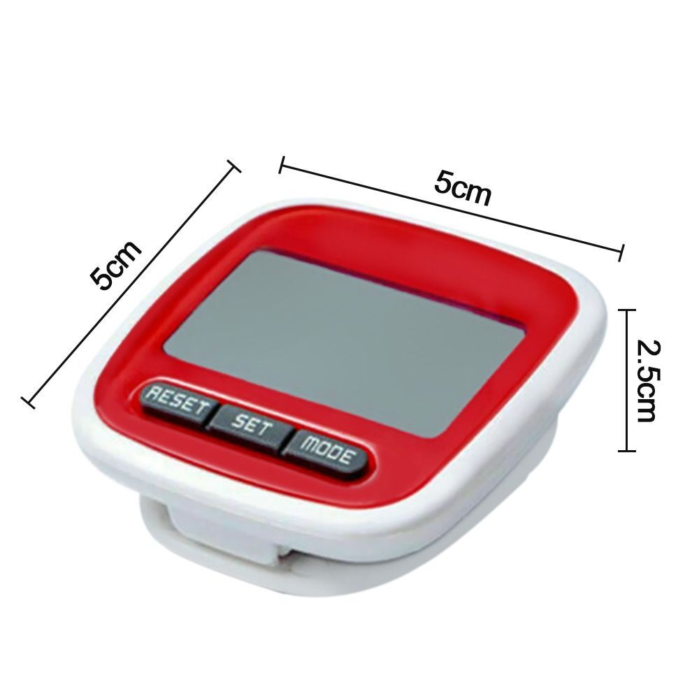 Belt Clip Walking Pedometer Pocket Digital LCD Pedometer Step Kilometer