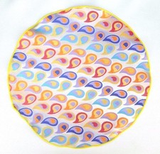 Lord R Colton Masterworks Pocket Round Capri Pearl Colrful Silk - 75 Retail New