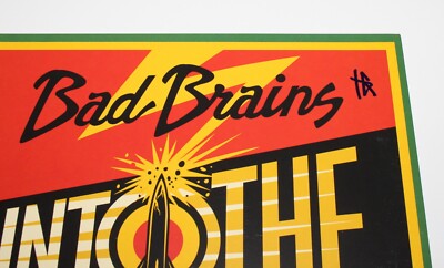 H.R. BAD BRAINS SIGNED INTO THE FUTURE VINYL RECORD BECKETT COA HR