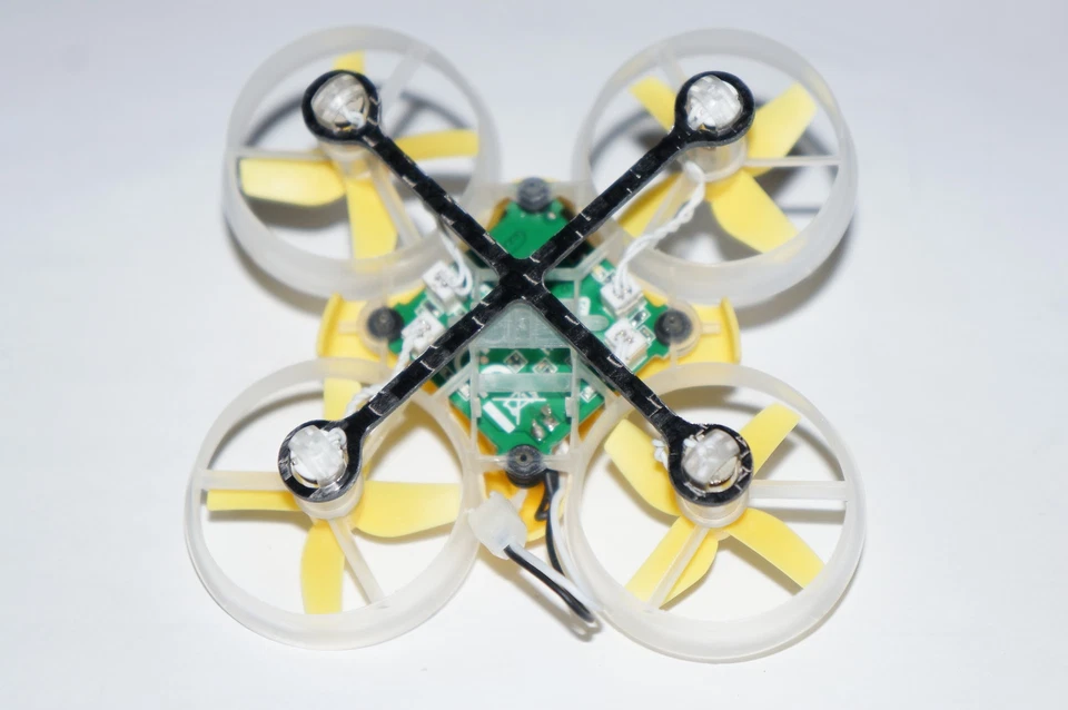 Refuerzo de cuadro de fibra de carbono Phoenix Flight Gear para Blade inductrix Tiny Whoop Foto 2 de 2