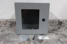 Wiegmann N412121208WC 12 x 12 x 8 In Gray Steel Wall Mount Enclosure
