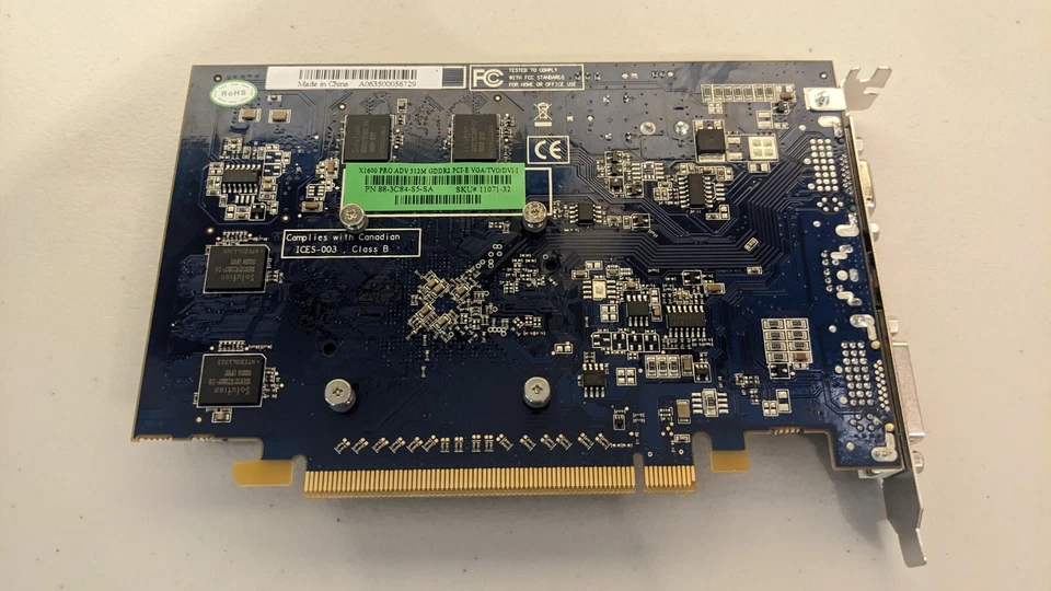 Sapphire ATI Radeon X1600 PRO ADV 512MB DDR2 PCI Graphics Card - Image 3 of 4