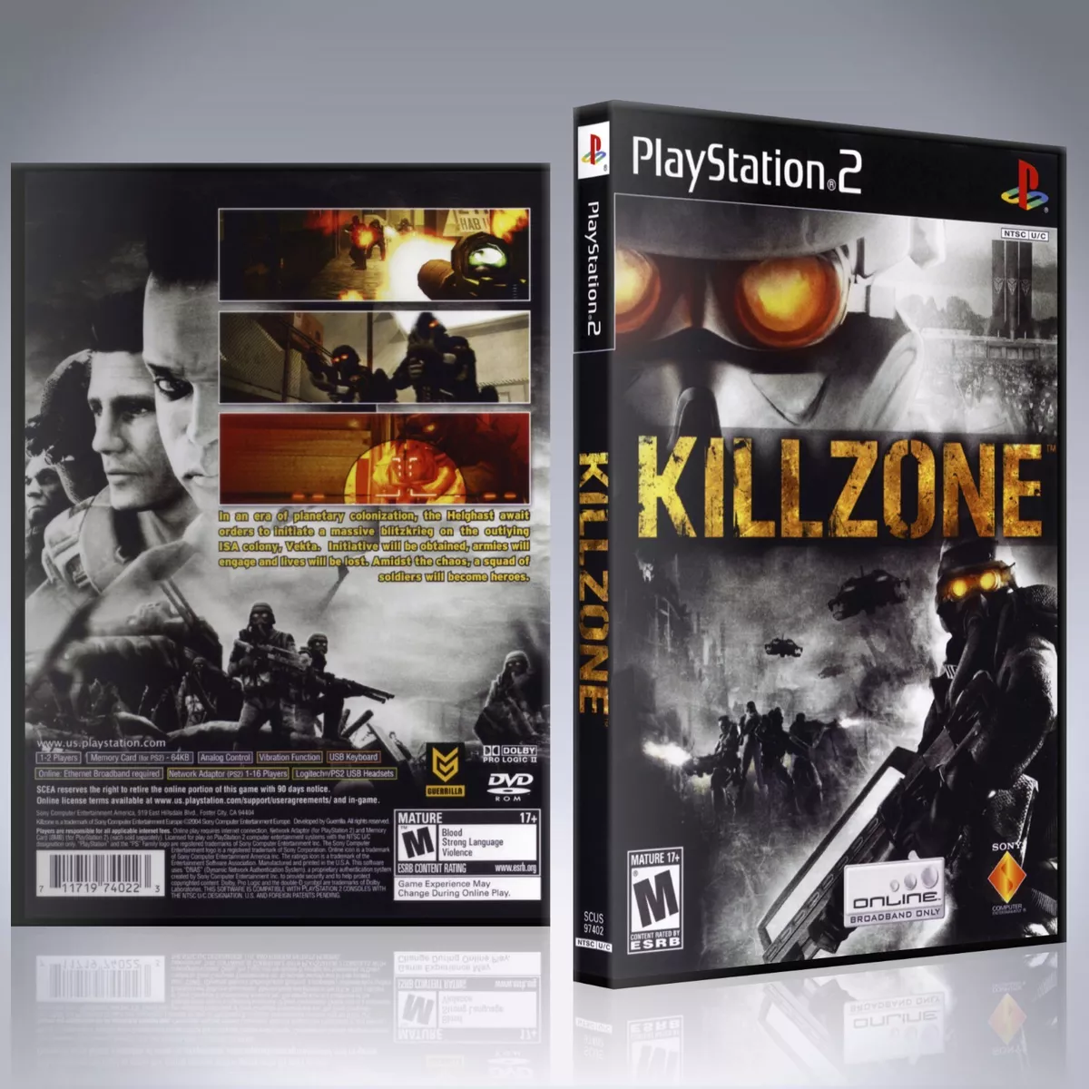 COVERS.BOX.SK ::: killzone (ps2) - high quality DVD / Blueray / Movie