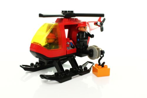 Lego DUPLO Town Fire Set Helicopter like 4967 - Picture 1 of 3