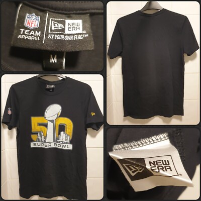 New Era Caps NFL Team Apparel Super Bowl 50 Blaxl T-Shirt Herren Medium 