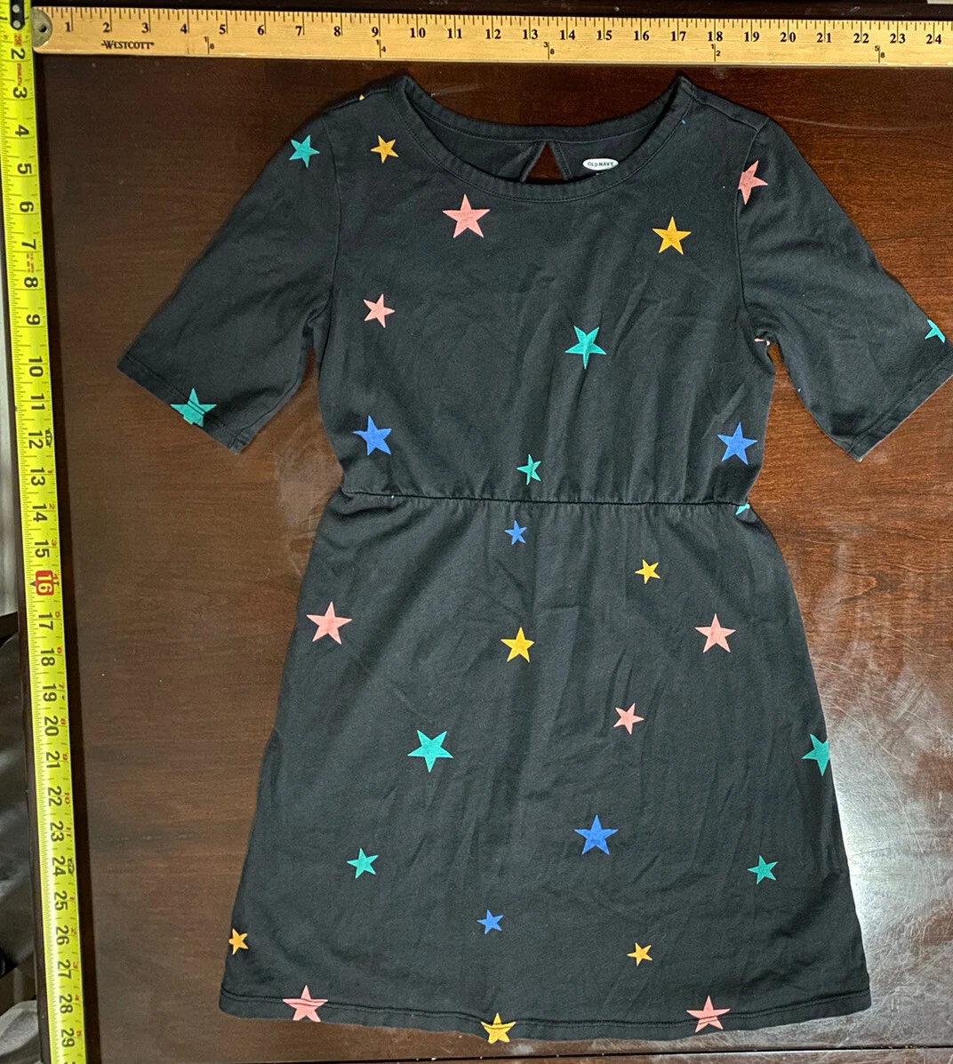 Old Navy Girl s Star Theme Dress 8 eBay