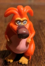 Vintage Yowie World Monster Figures Rumble orange red 2 inch