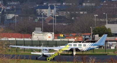 Photo 6x4 Aircraft, Newtownards (1) Two aircraft parked at Newtownards ai c2012