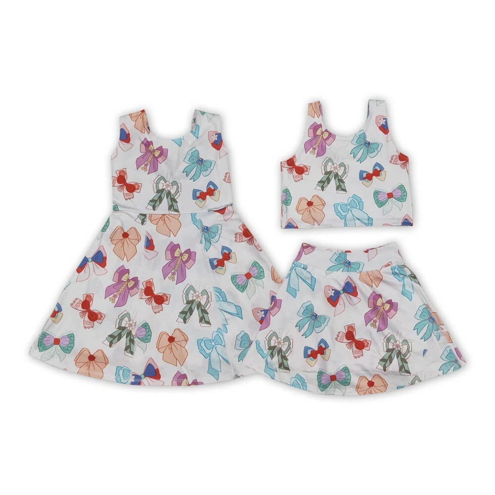 Active Clothing Summer Sibling Girls Princess Bow Yoga Dress & Outfit
Opens in a new window or tab