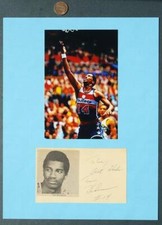 1977-79 Washington Bullets Tom Henderson signed autograph photo set VINTAGE---