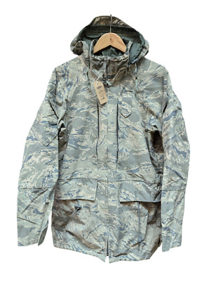 Original USAF US Air Force ABU APECS Tiger Stripe GoreTex Jacke Small/Reg #359