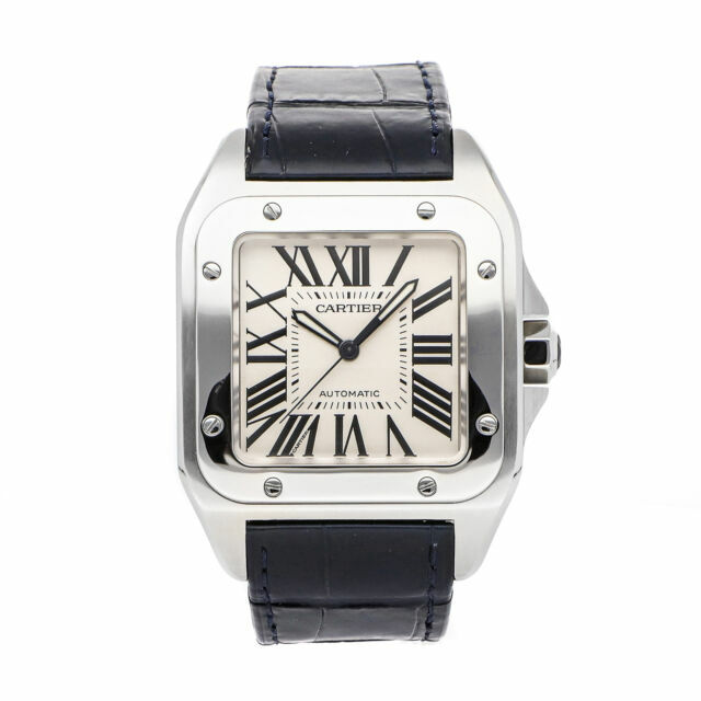 Cartier Santos Men's White Watch 