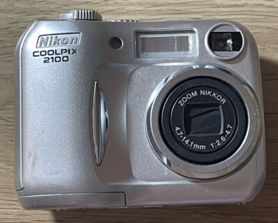 Nikon CoolPix 2100 Compact Digital Camera 2MP 3x Optical Zoom | eBay